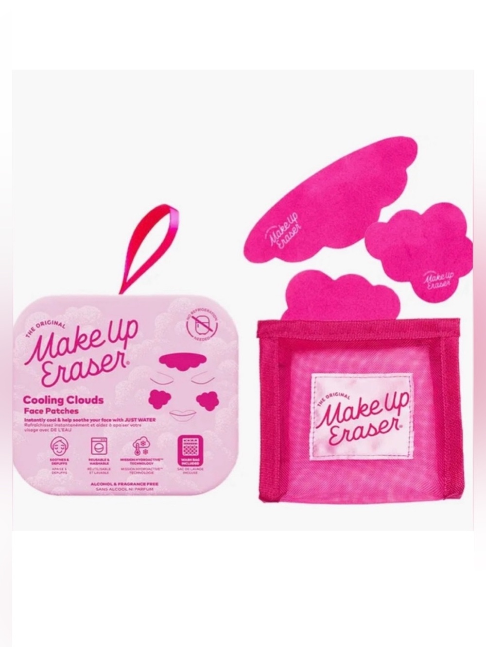 Makeup Eraser Cooling Clouds Face Patches Set | Reusable Cooling Patches - NIB